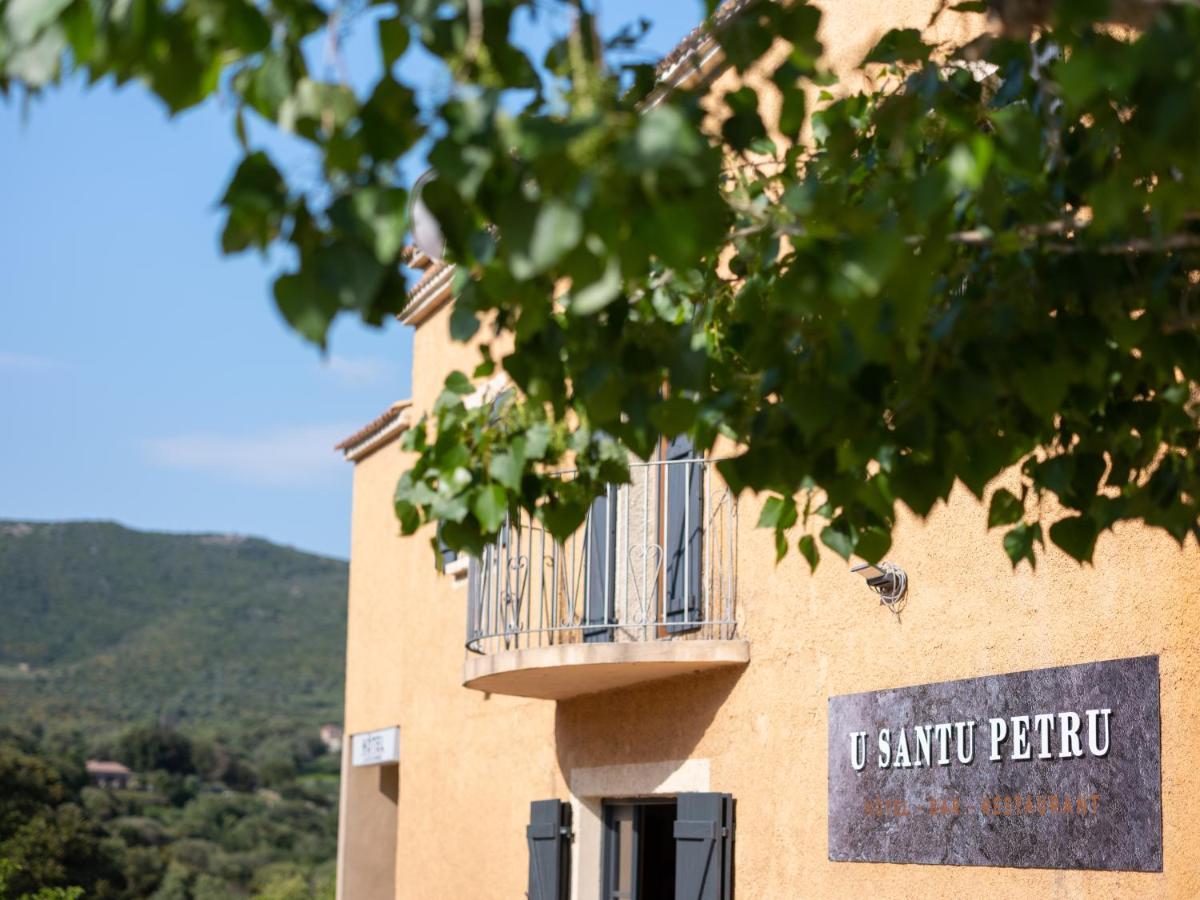Hôtel - Restaurant U Santu Petru Saint-Florent  Bagian luar foto