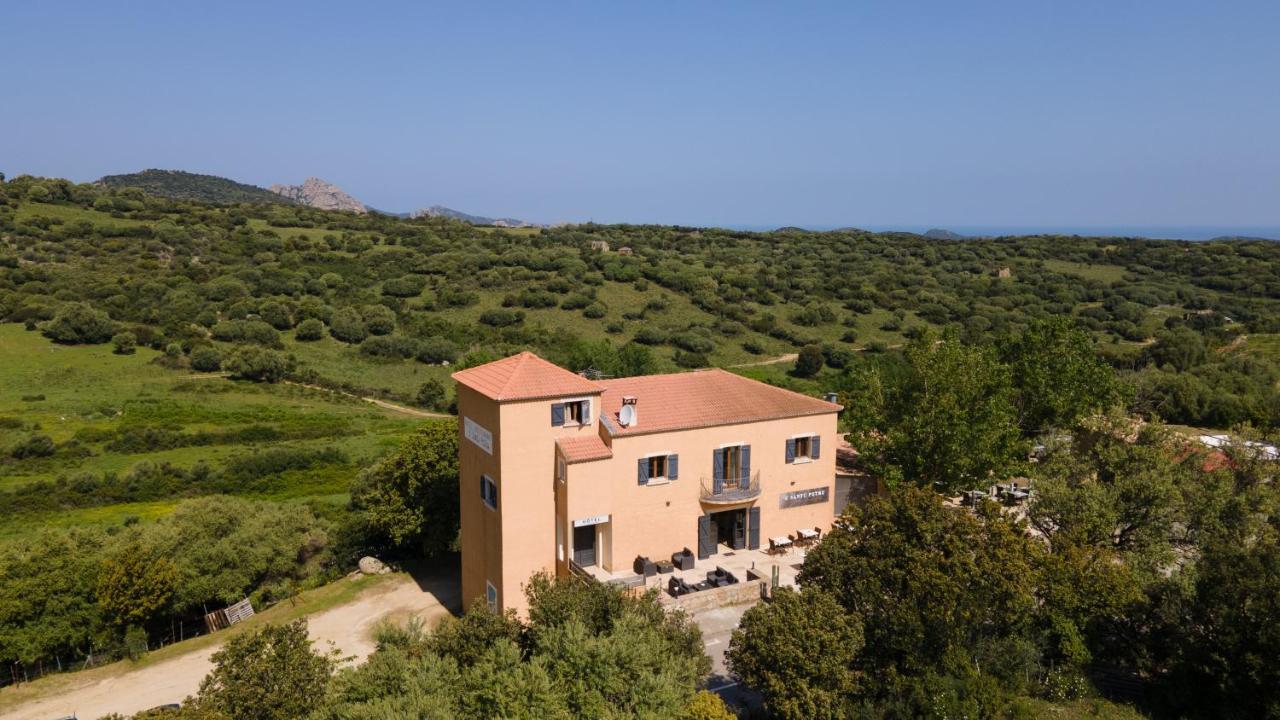 Hôtel - Restaurant U Santu Petru Saint-Florent  Bagian luar foto