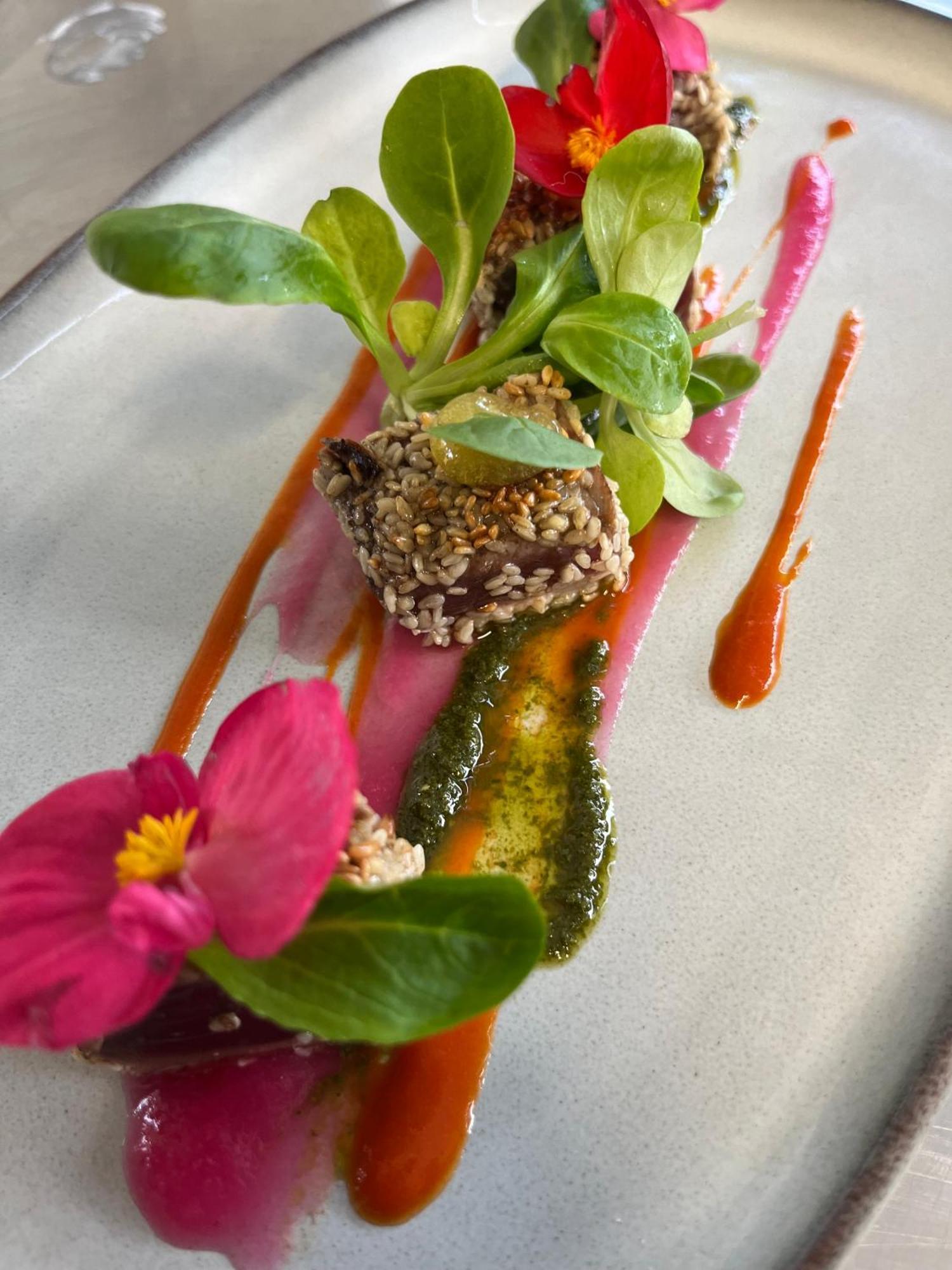 Hôtel - Restaurant U Santu Petru Saint-Florent  Bagian luar foto